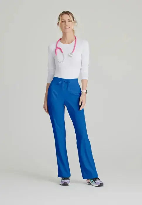 Skechers by Barco Women's Reliance Mid-Rise Flare Scrub Pant SK201